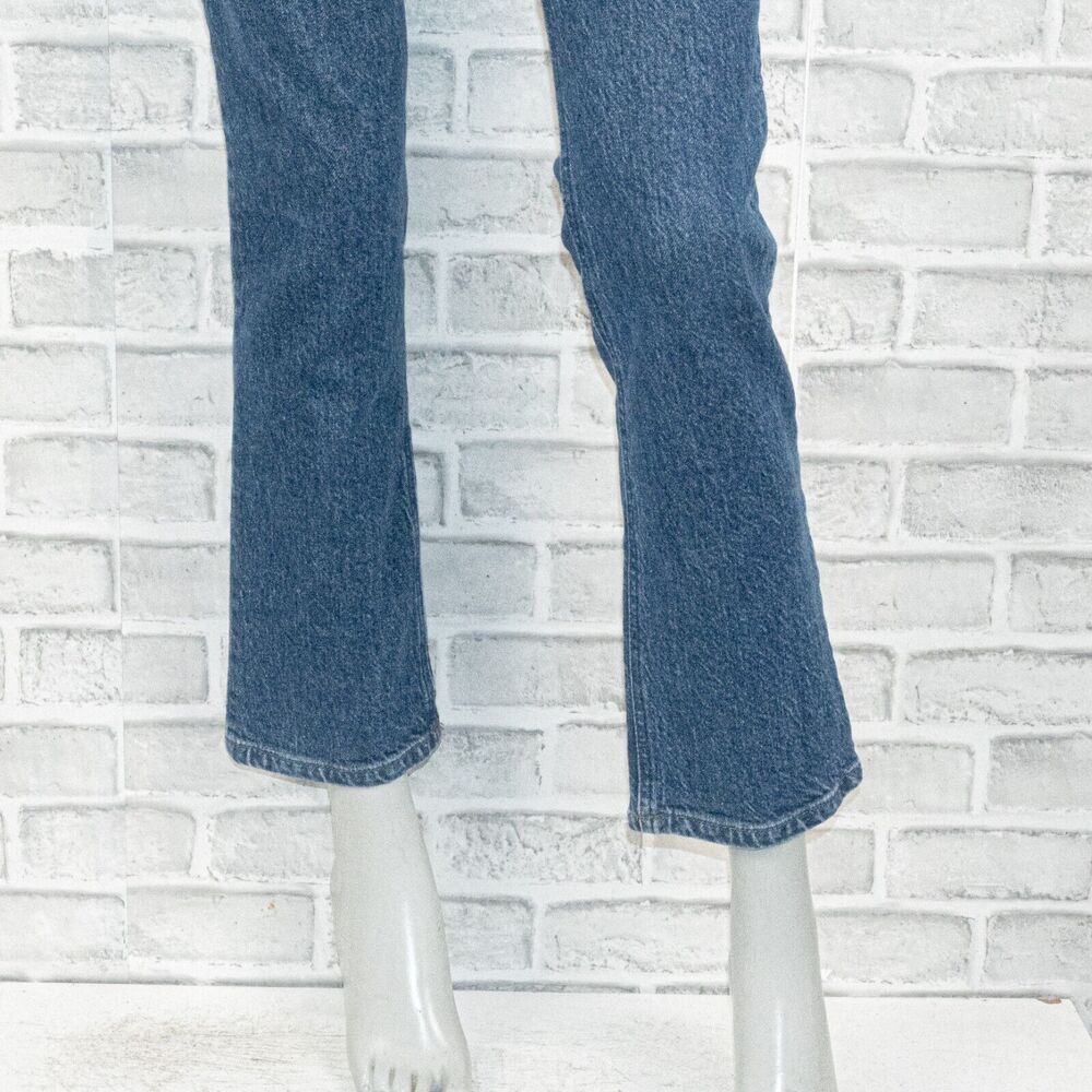 Reformation Women's Lisa High Rise Straight Leg Denim Jeans blue wash sz 26 - Picture 8 of 10